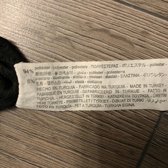 Zara textured black bodysuit - Picture 5 of 6